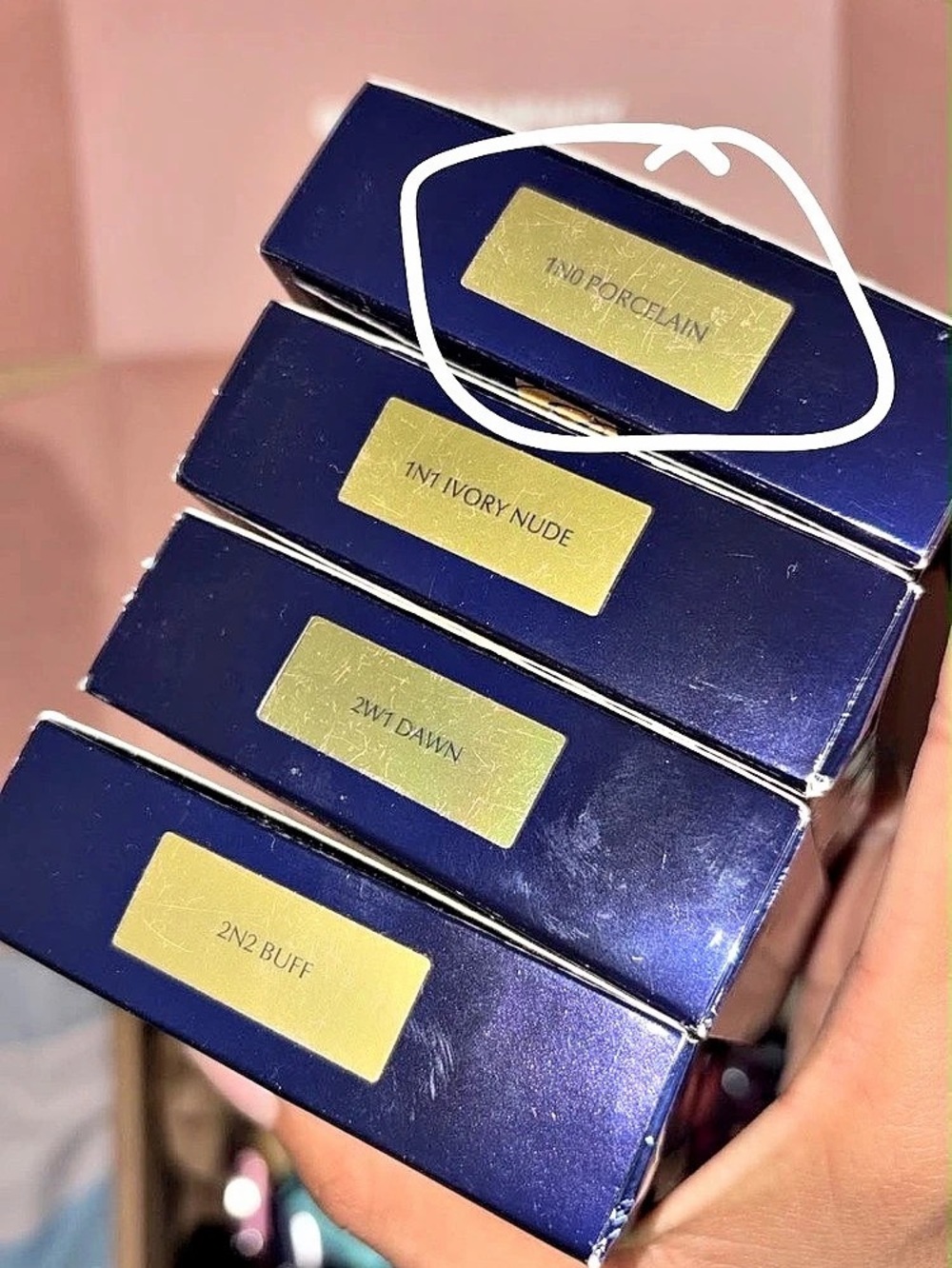Dior Foundation Makeup Set Blue NWT